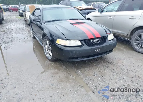 2000 Ford Mustang из США, поврежденный, VIN 1FAFP4048YF130056